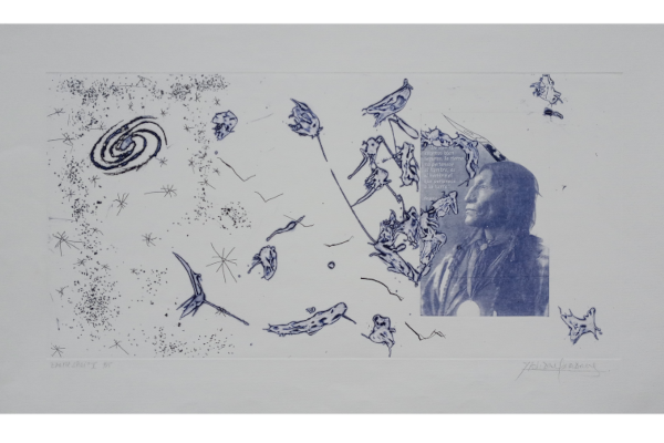 EARTH SPIRITS IV<br>55x90cm<br>fotograbado, aguafuerte y aguatinta